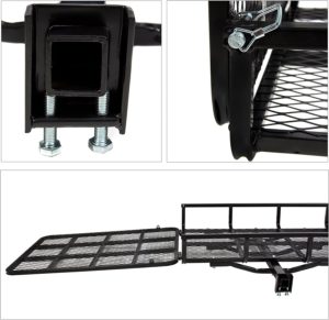 Best Choice Products Hitch Mount Carrier with Ramp