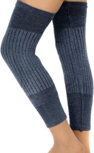 Woolen Long Thick Winter Warmer Dance Outdoor Knee Protector Knee Support Brace by Eforstore.